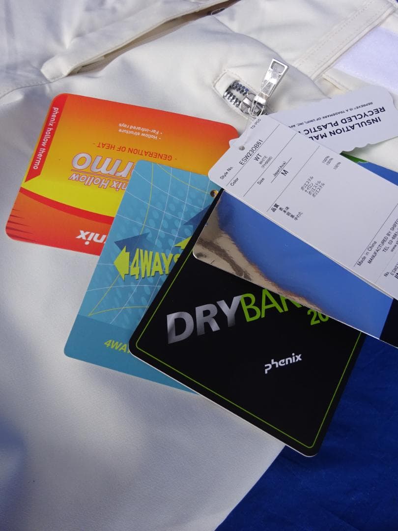 ★未使用★フェニックス レディースMサイズ スキーパンツ ホワイト白 女性用