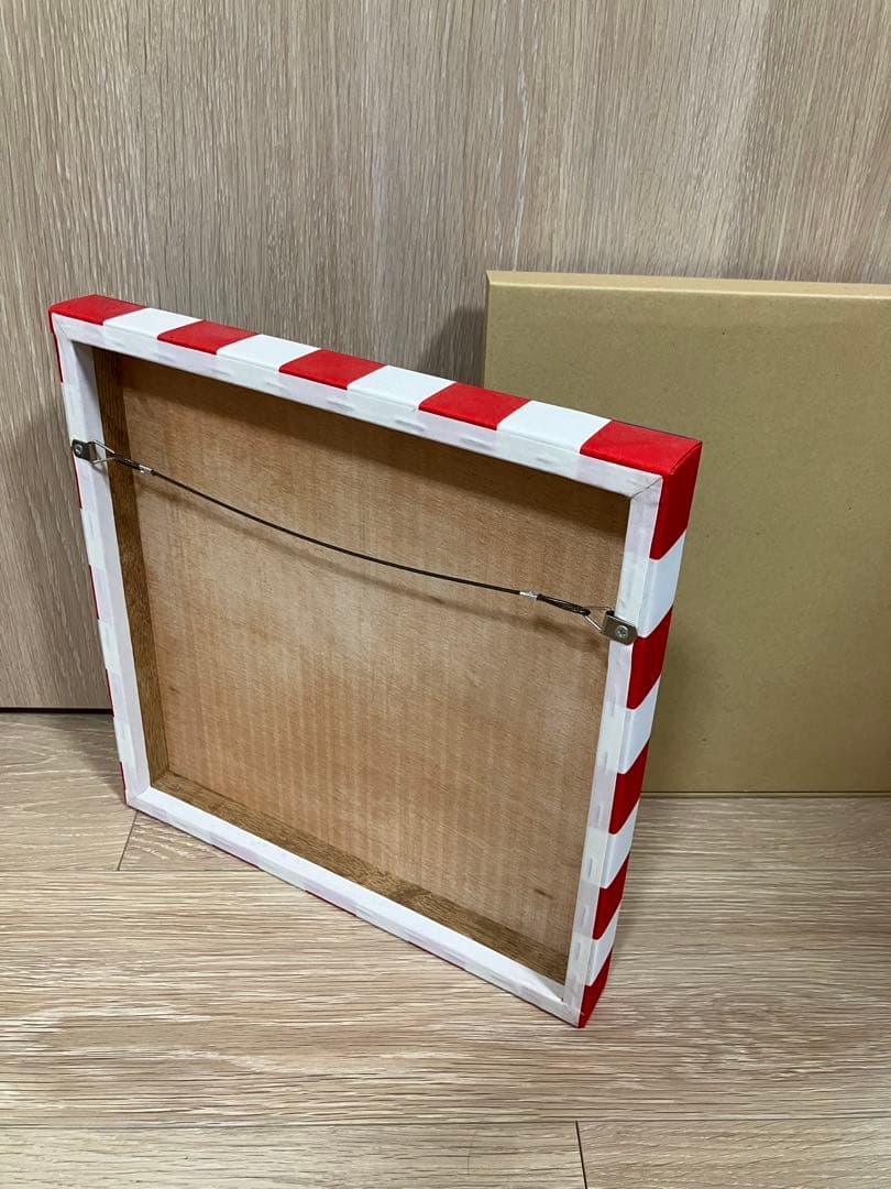 限定品！楳図かずお 闇のアルバム ファブリックパネル 絵画 壁掛け