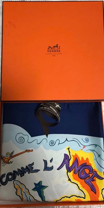 HERMES エルメス スカーフ THE ALFEE 25周年レディース