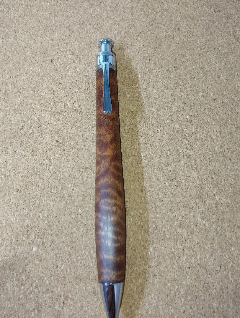 工房楔サペリ杢シャープペンシル0.5mm