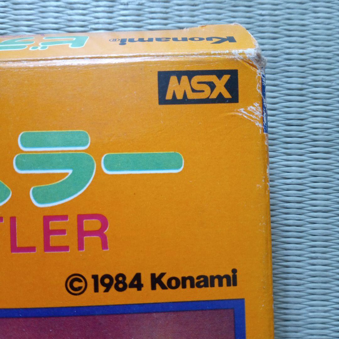 ビデオハスラー　VIDEO HUSTLER　MSX　コナミ　箱のみ　ジャンク品