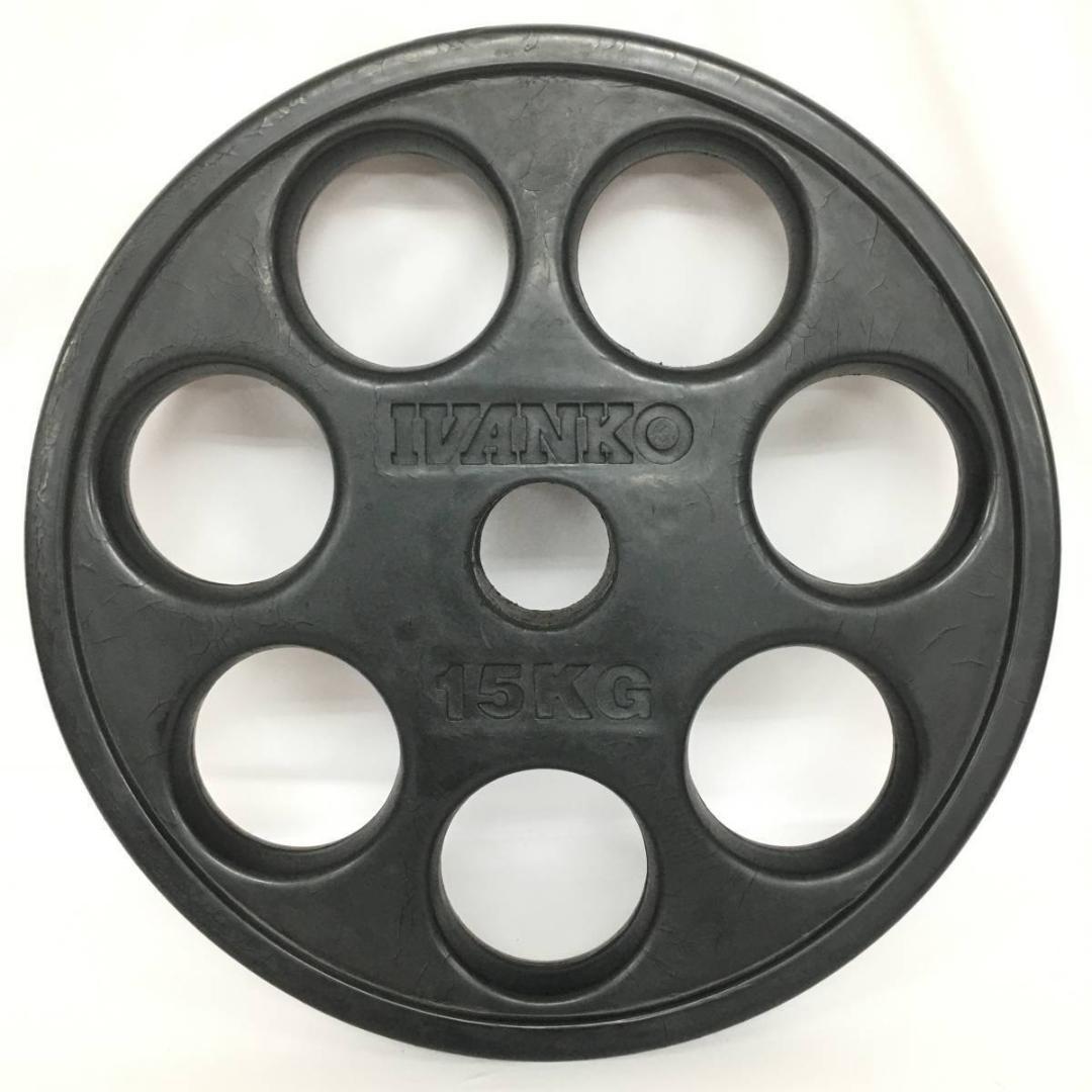 IVANKO/イヴァンコ 計107.5kg オリンピック ラバー プレート