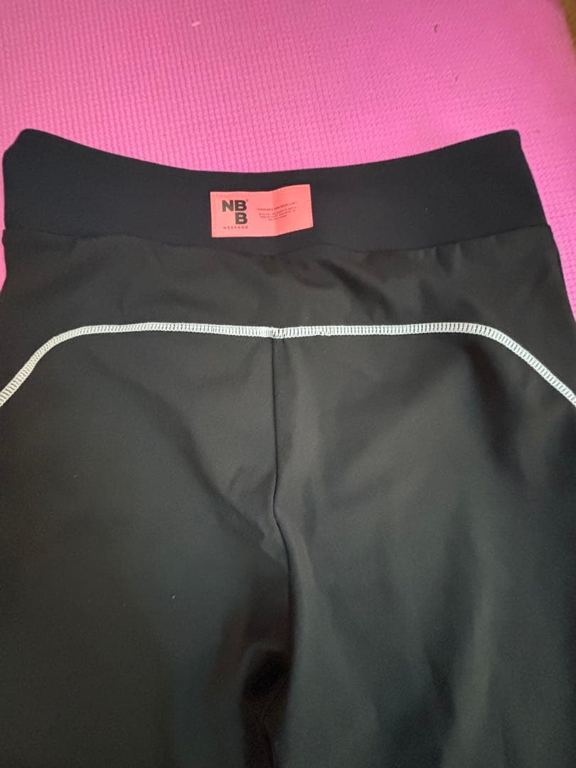 NBBウィークエンド　ヨガウェアセット ブラック　L