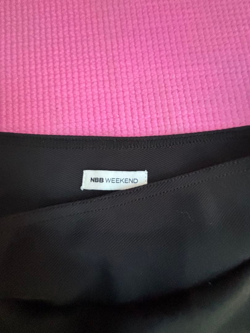 NBBウィークエンド　ヨガウェアセット ブラック　L