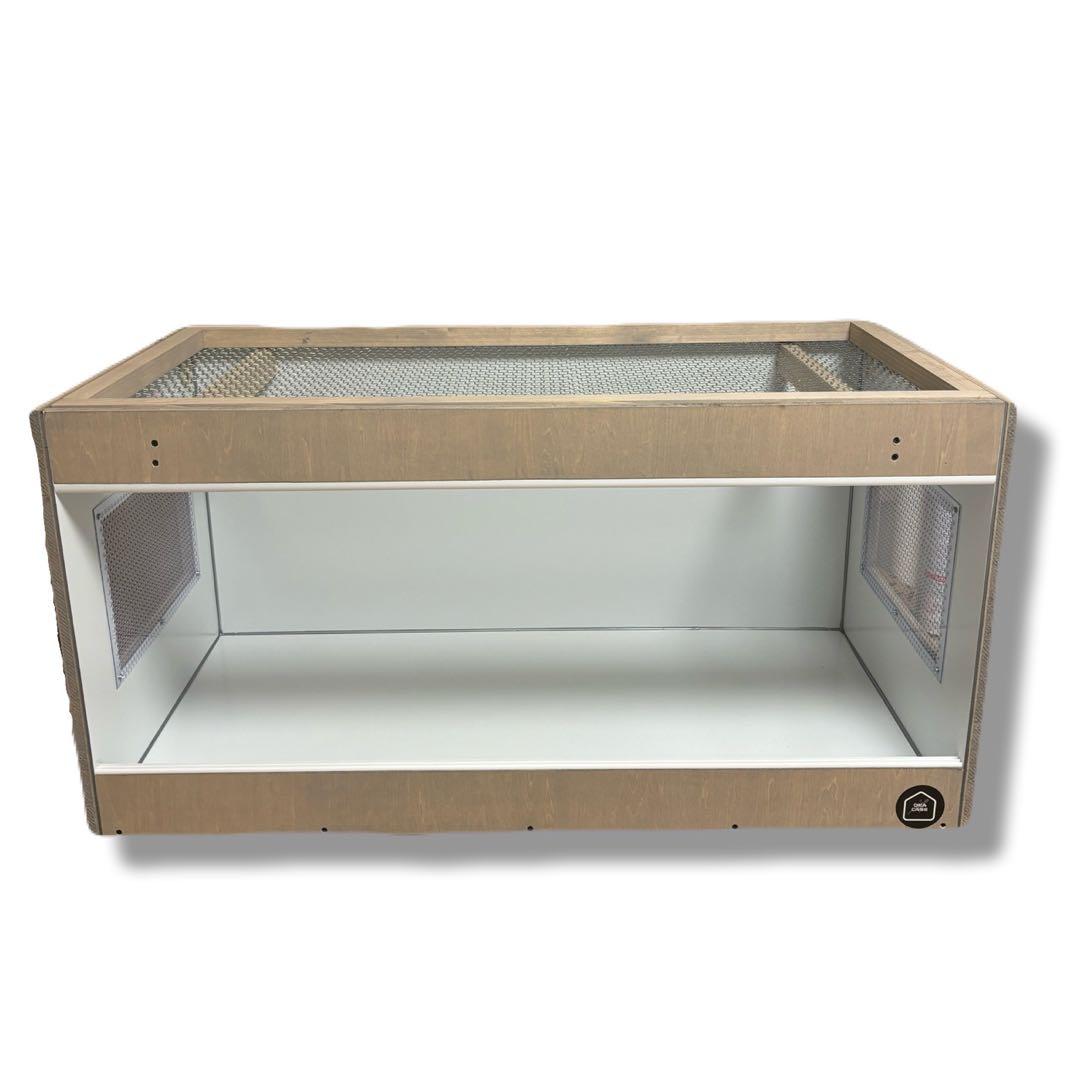 くらっしぃ【OKA CAGE】爬虫類ケージ　1200×450×450 防水
