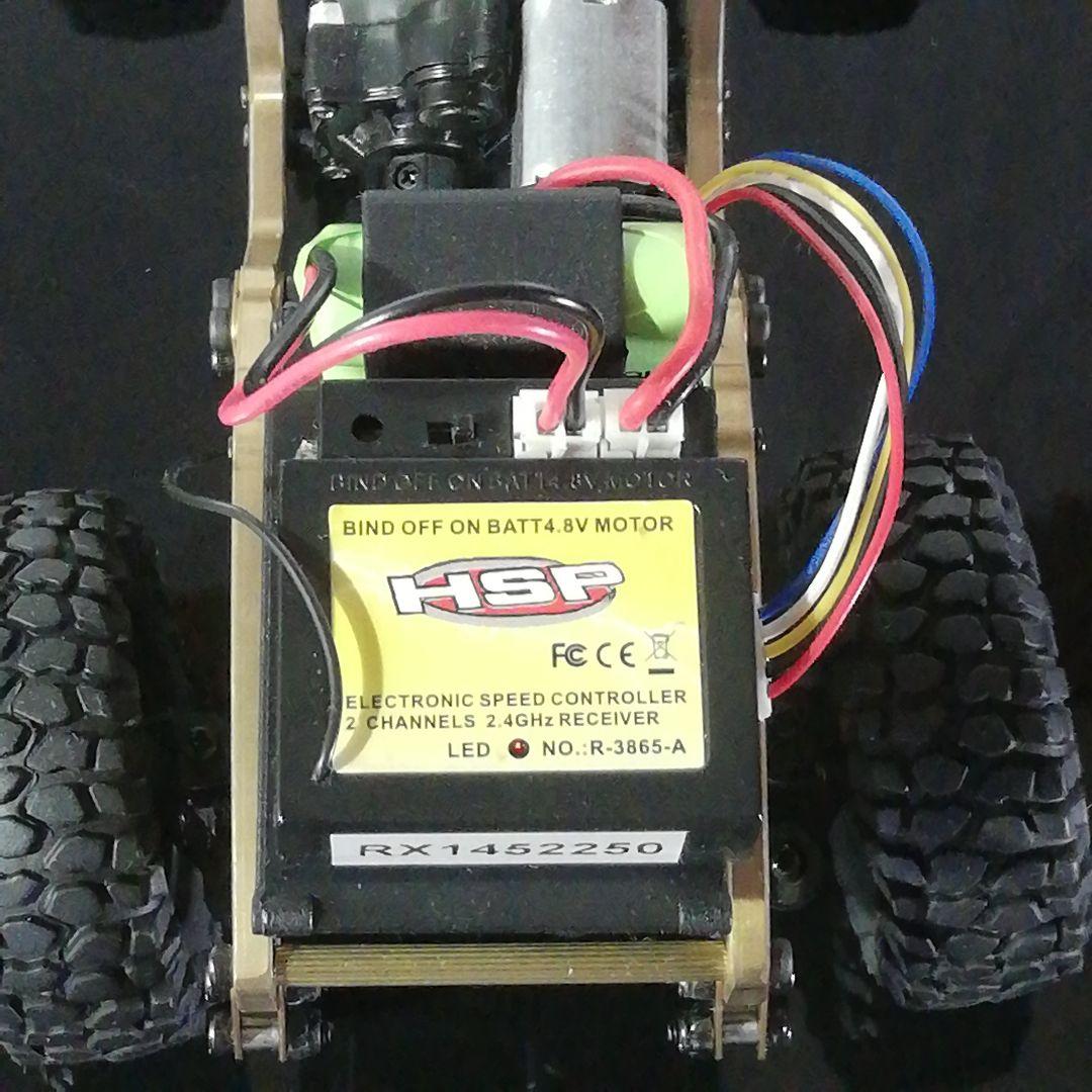 1/24 RC　4WD リーフスプリング　ラダーフレーム　8Oハイラックス付