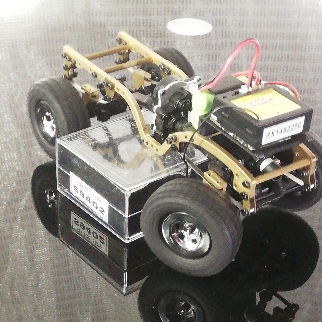 1/24 RC　4WD リーフスプリング　ラダーフレーム　8Oハイラックス付