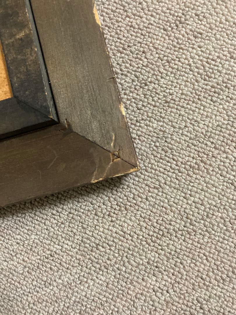 アンティーク 高級額縁 クラシック木製写真額縁 ブラウン