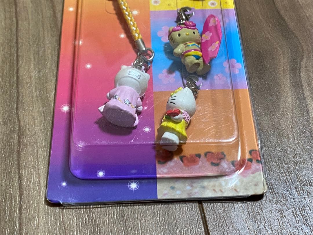 ハローキティ ストラップ 根付 ねつけ KTネツケ4P 7アソート KGC