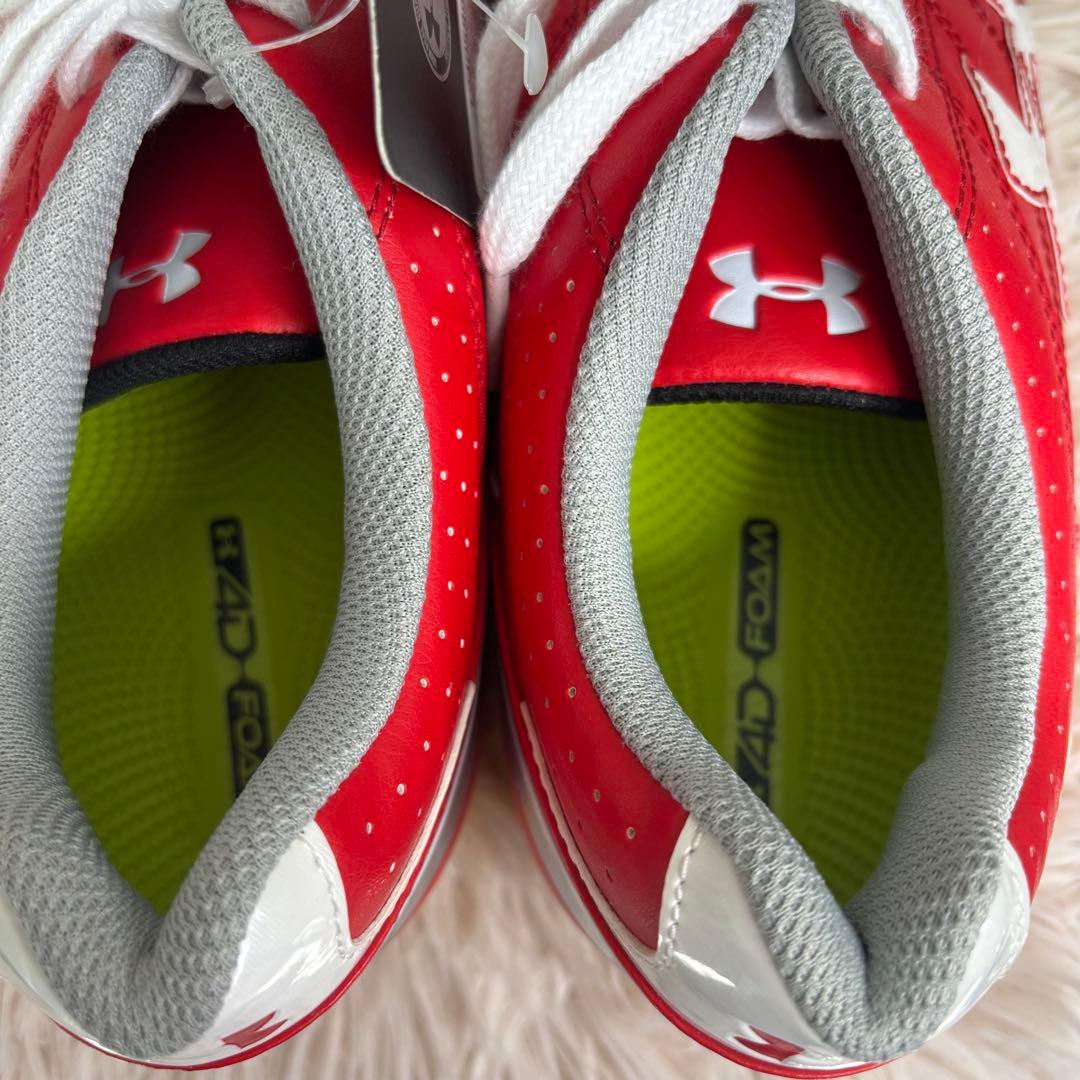 未使用 タグ付 極美品UNDER ARMOUR 27.5 フットサルシューズ屋内