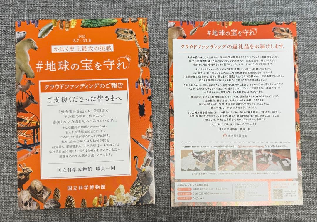 非売品　国立科学博物館　オリジナル標本アクリルスタンド全10種コンプリートセット