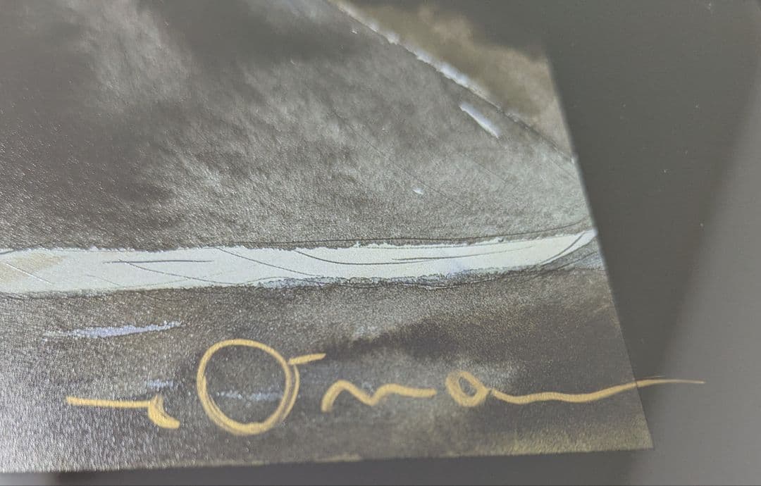 天野喜孝 黒衣の剣士 漆 セミオーダー品