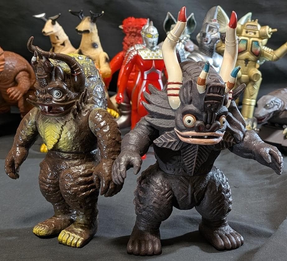 ウルトラセブン＆登場怪獣・宇宙人（バンダイ）ソフビフィギュア15体セット