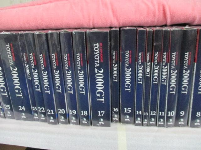 希少！ディアゴスティーニ　トヨタ2000GT 第1〜65号　52～59号　欠品有