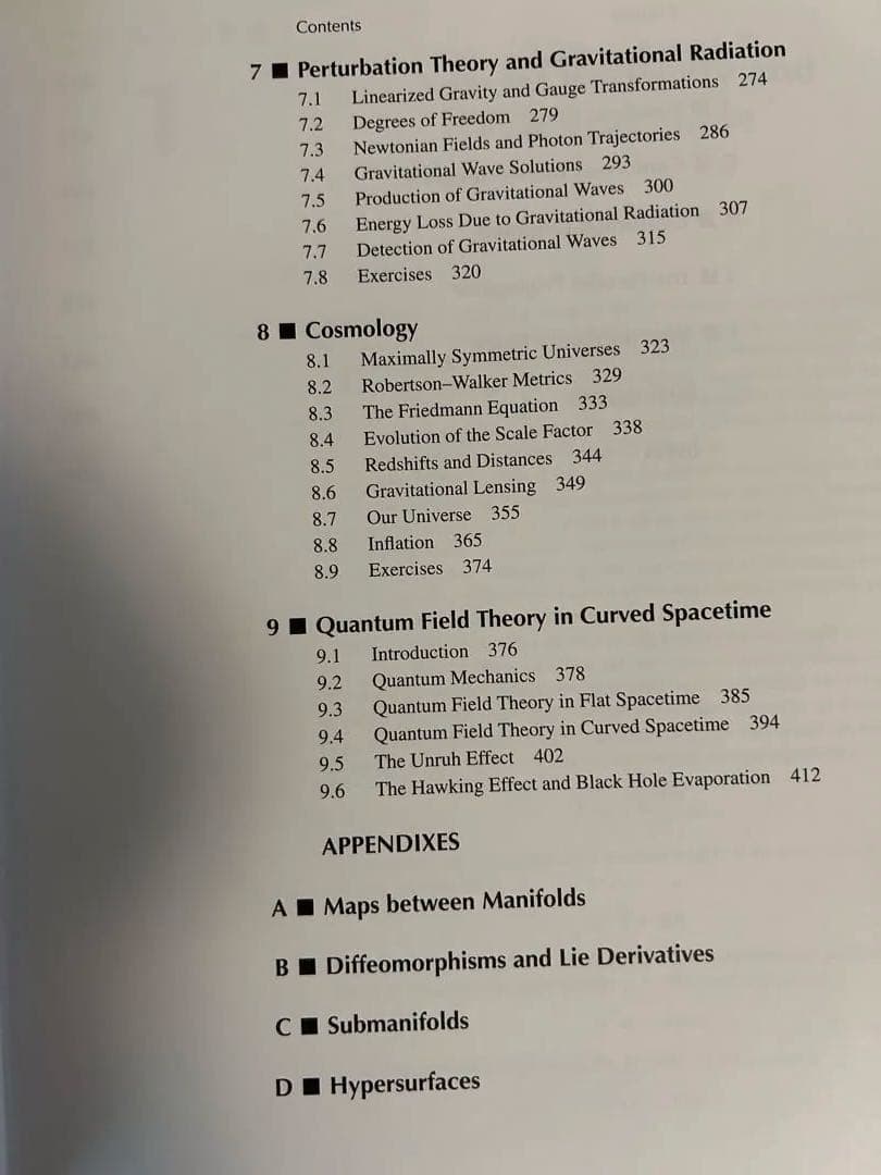 洋書 Spacetime and Geometry