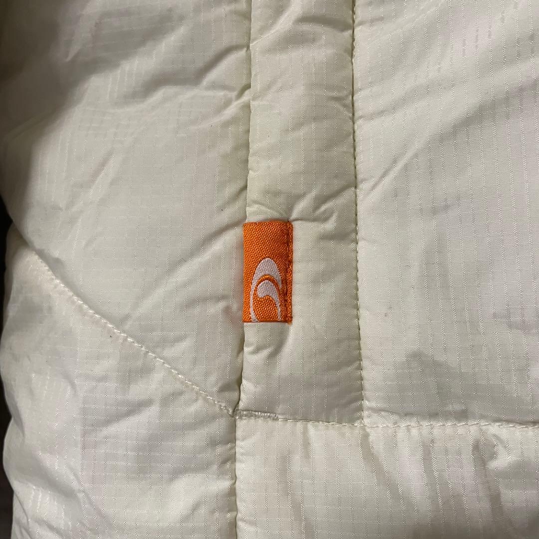 salomonサロモンスキーウェアスノーボードジャケットダウン中綿パーカー白希少