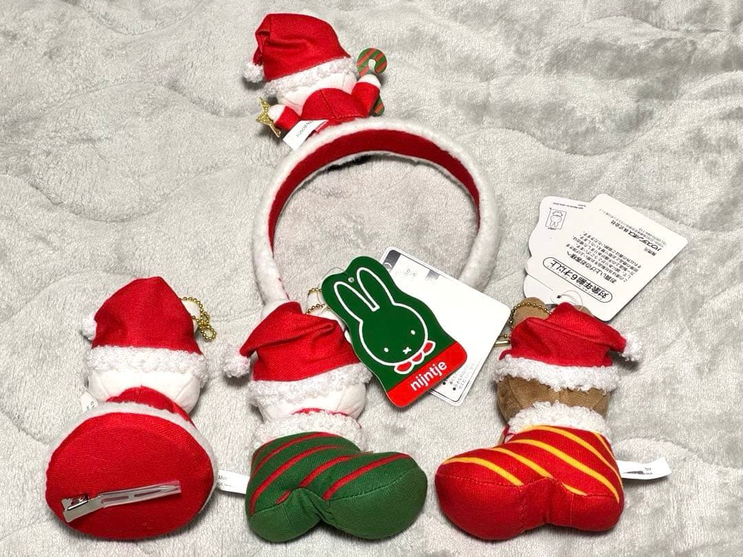 クリスマスミッフィー(ハウステンボス購入)4種セット