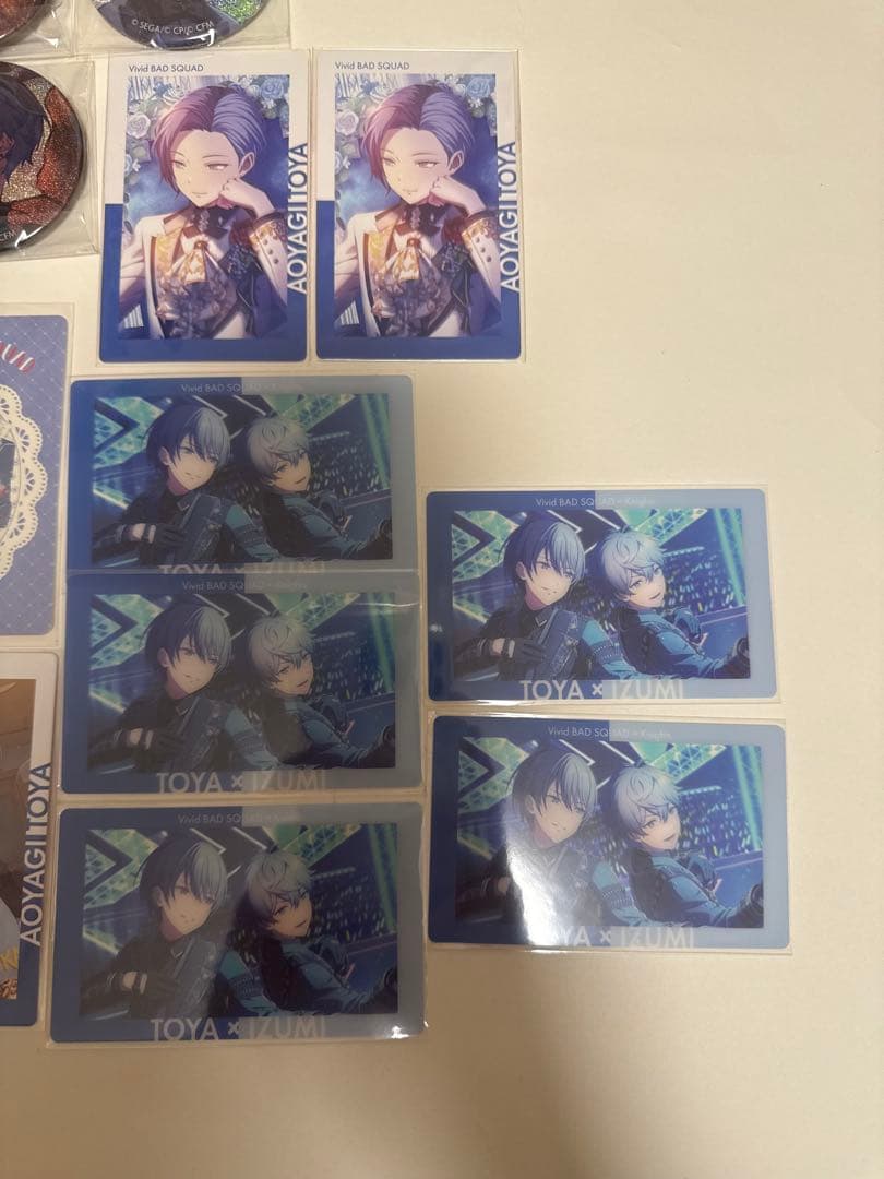 プロセカ 青柳冬弥 まとめ売り 箔押し グリ缶 エピカ 6b 10b ころっと