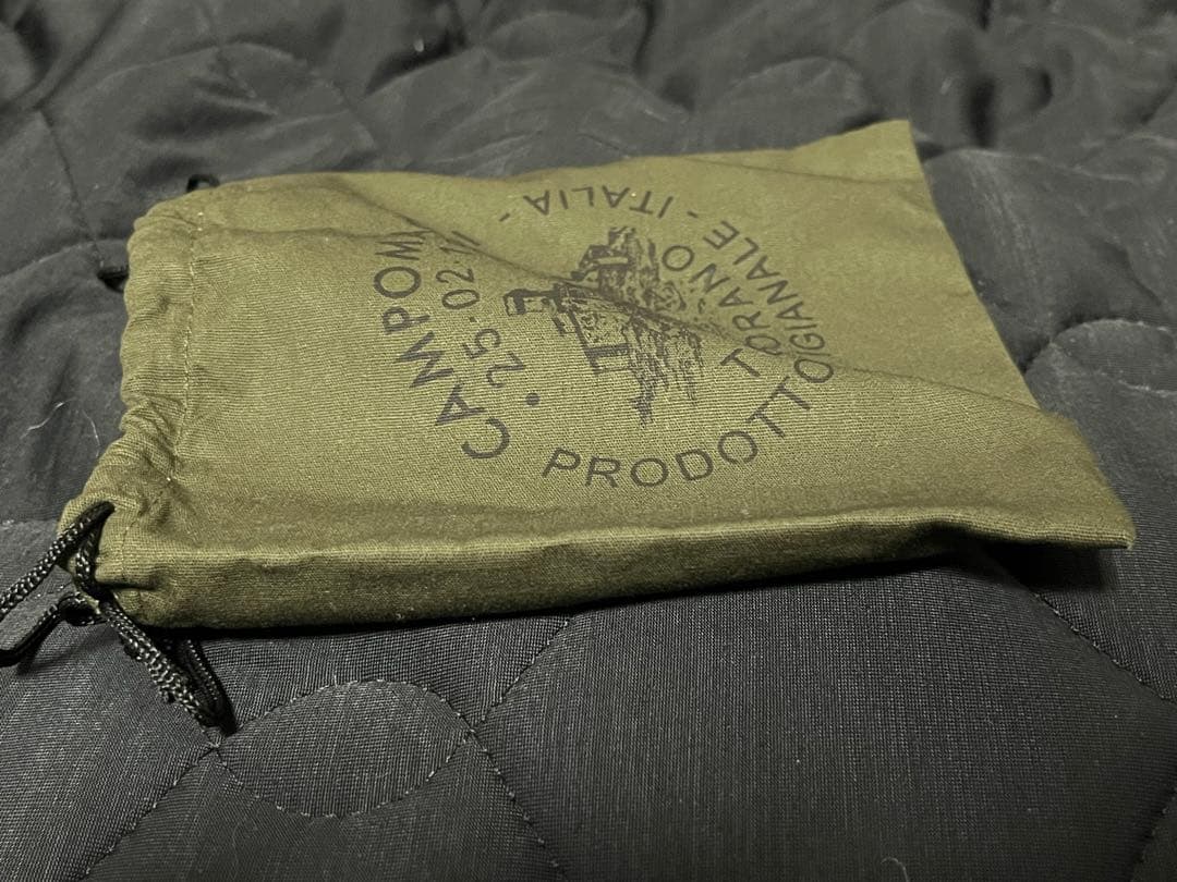 【新品！貴重】CAMPOMAGGI (巾着袋のみ)オリーブグリーン