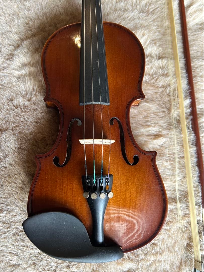 月末値下げ‼︎ 要メンテSynwin バイオリン 1/8 ケース、松ヤニ、肩当て