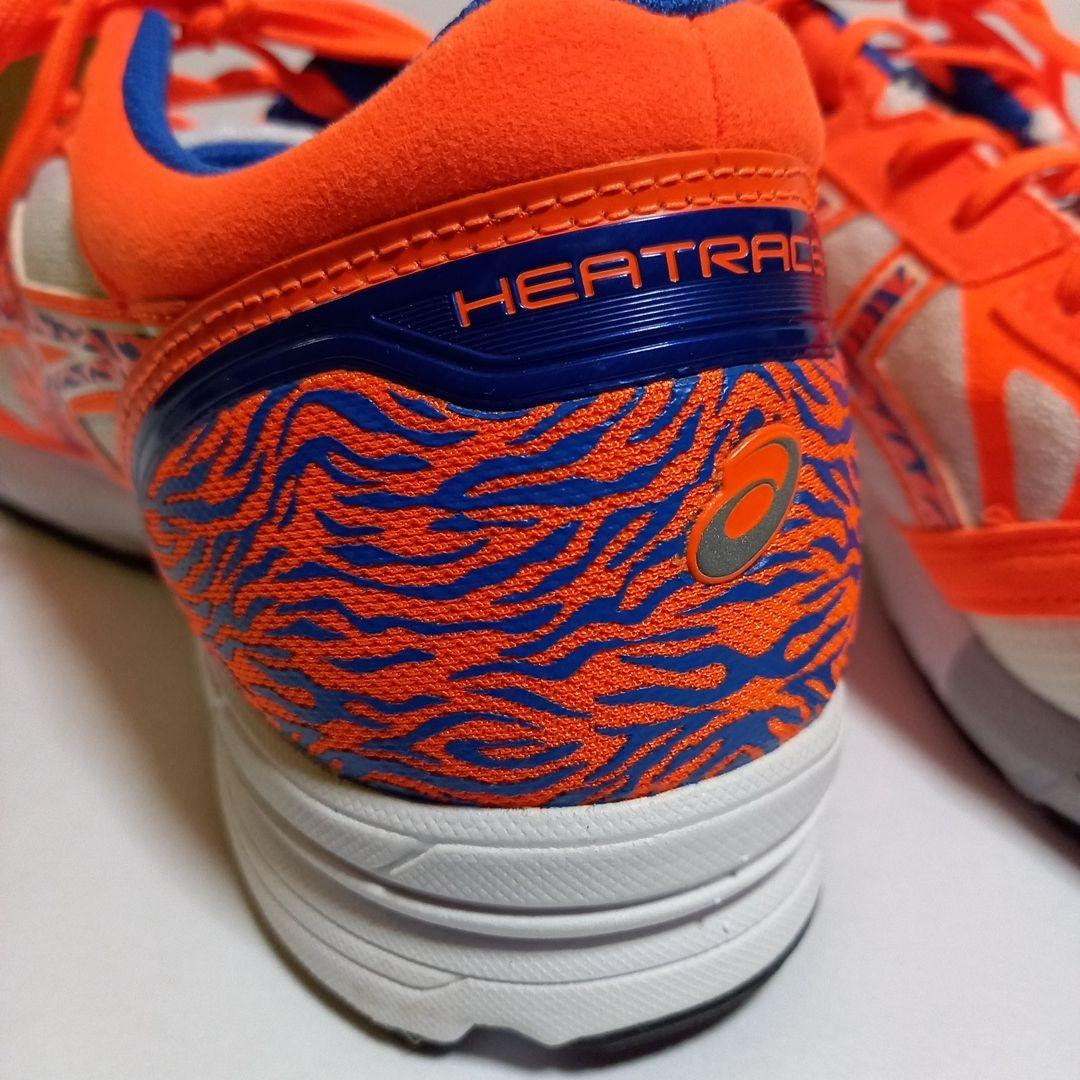 (未使用品) アシックス ヒートレーサー オレンジ 27cm