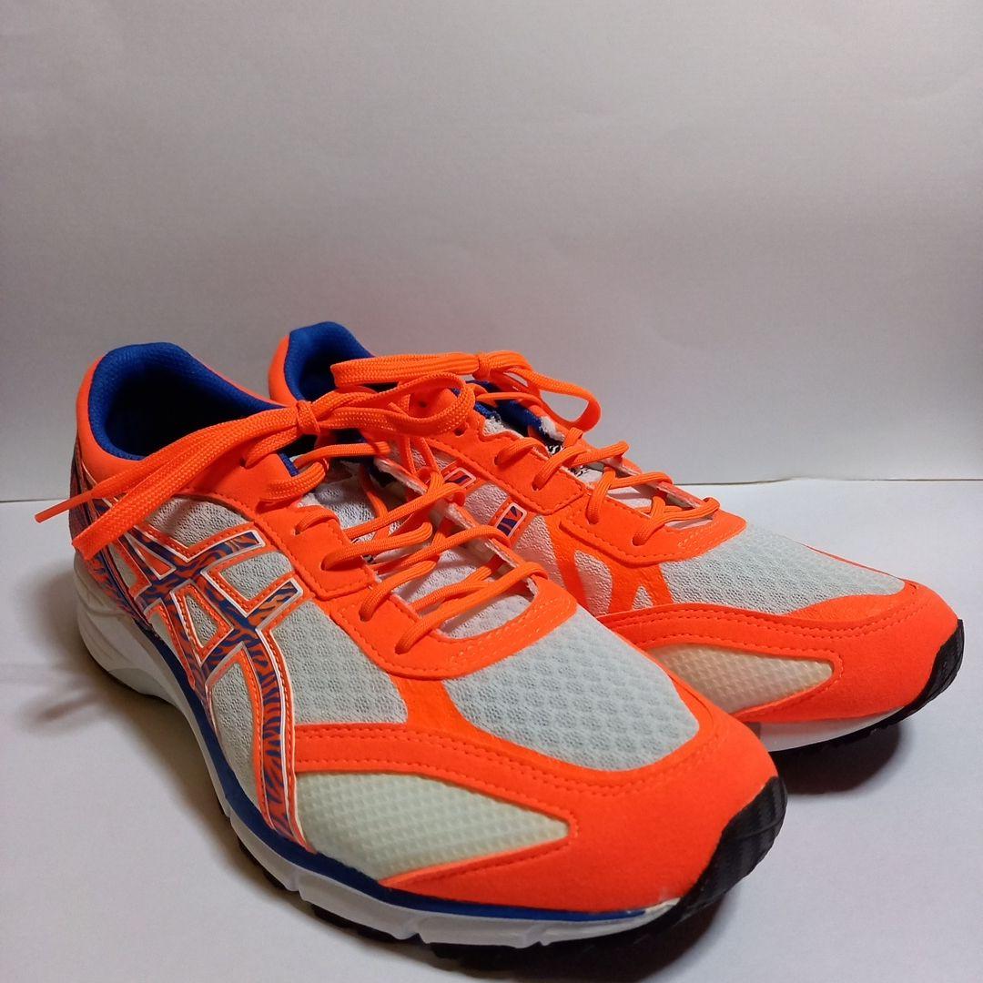 (未使用品) アシックス ヒートレーサー オレンジ 27cm