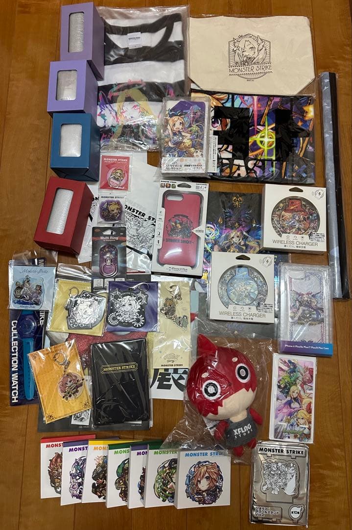 【未開封】モンスターストライク　桂正和　複製原画　アヴァロン　大量グッズ付き