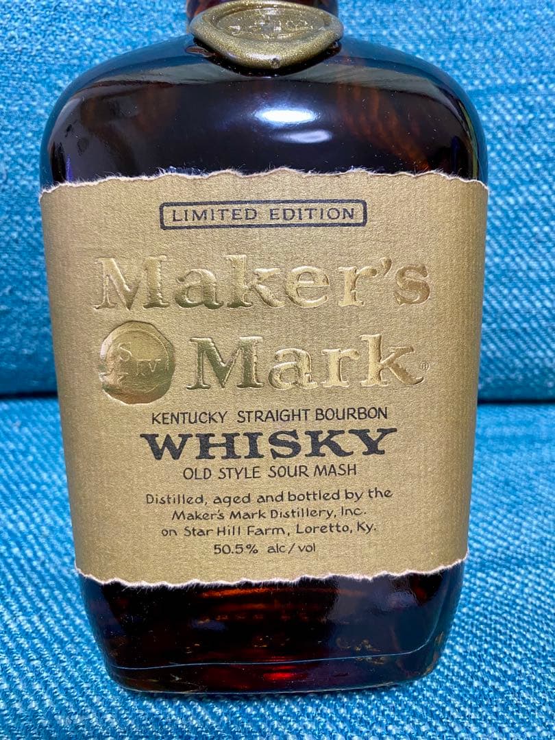 Maker's Mark 限定版ウイスキー 50.5%