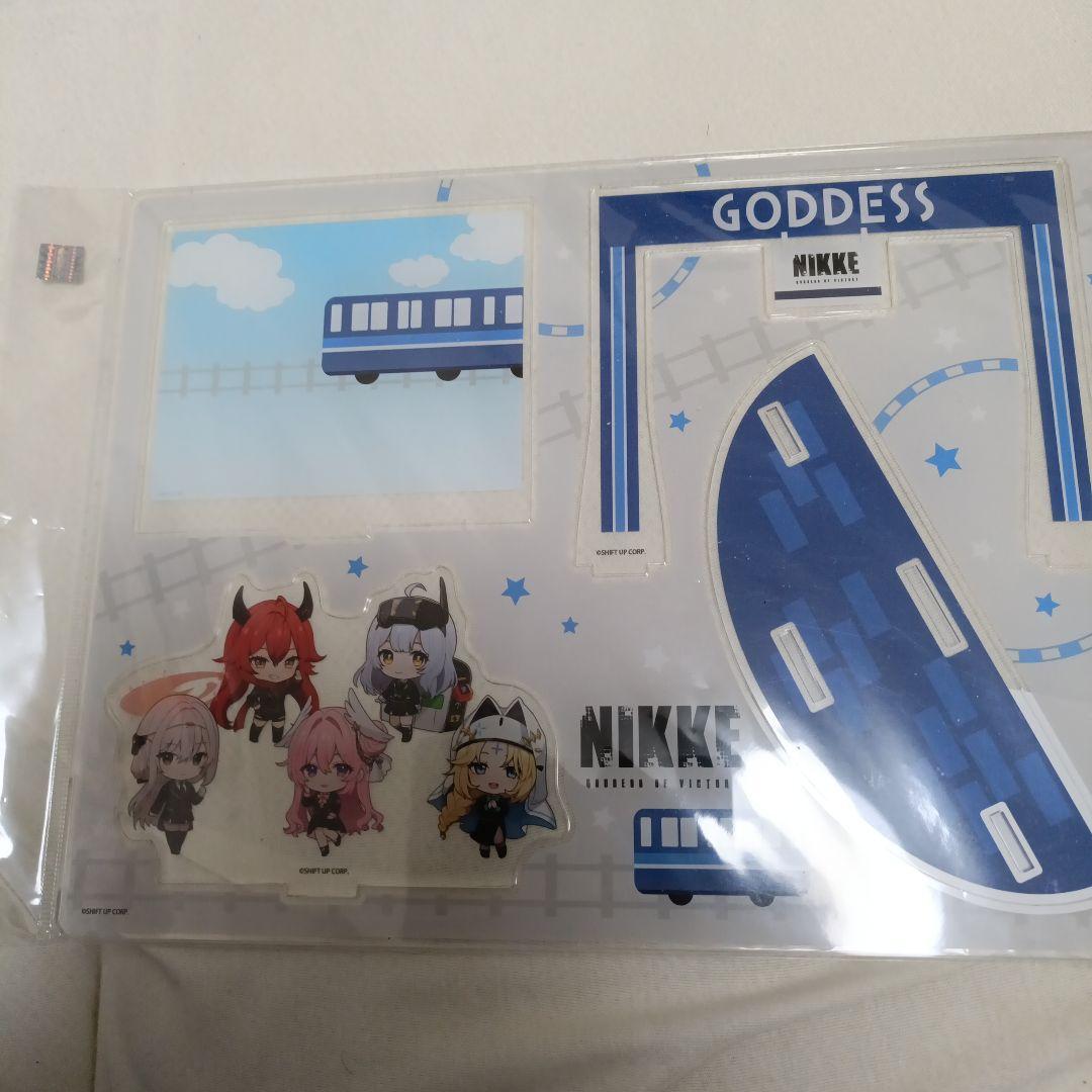 NIKKE アクスタ　駅コラボ