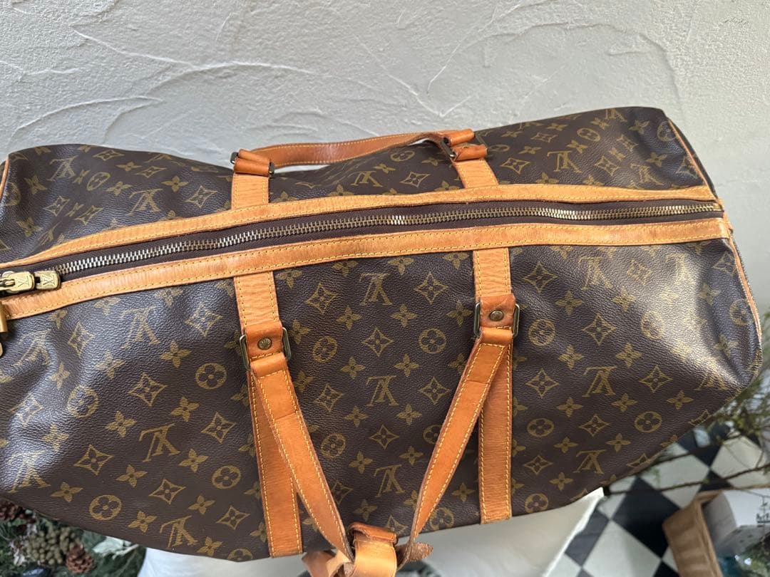 中古　Louis Vuitton サックスプール　幅55㎝　ボストンバッグ