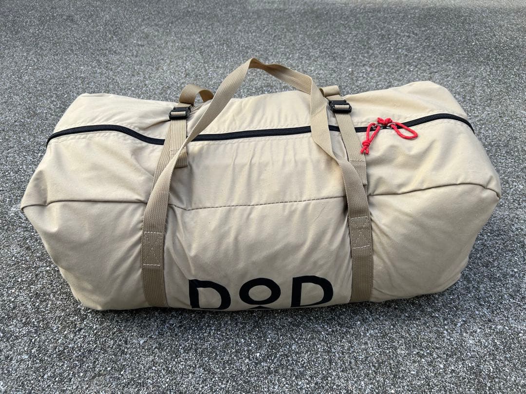 【美品】dod ソロソウルウォウウォウ　ワラビーテント　グランドシート