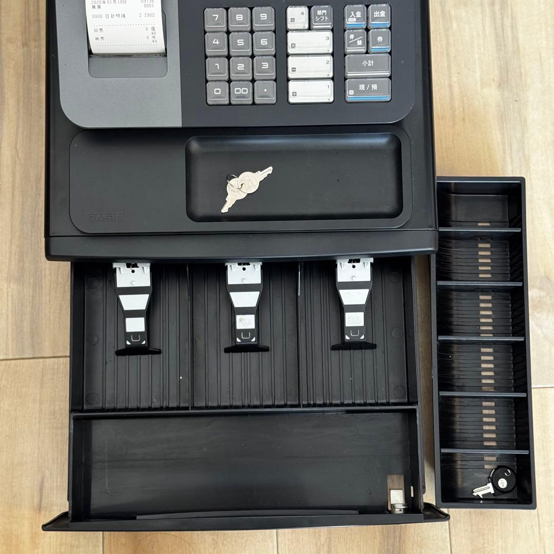 CASIO カシオ レジスター SE-S30-BK ブラック