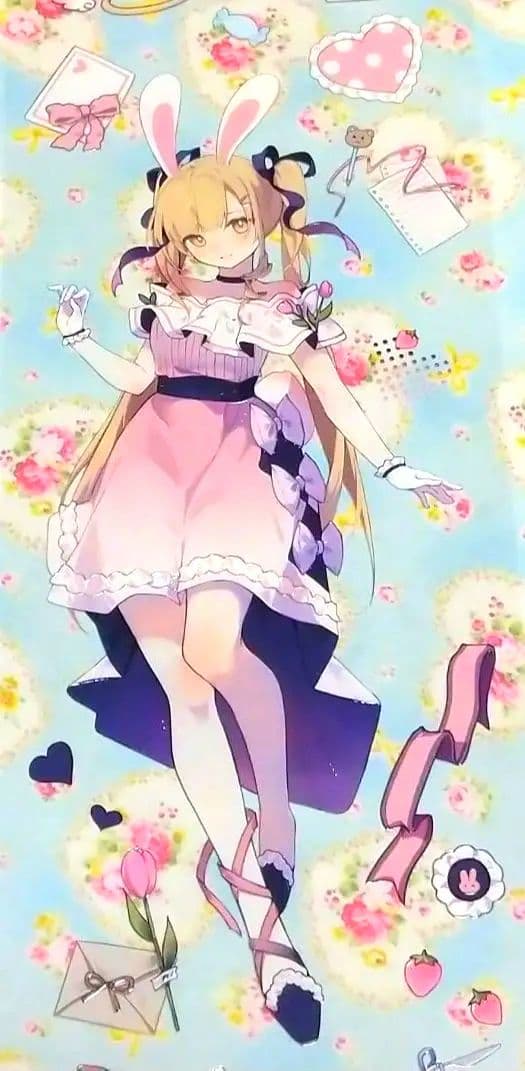 J823＃兔灵契约(晶透)Komos空物馆切り売り海外人物マステ女の子