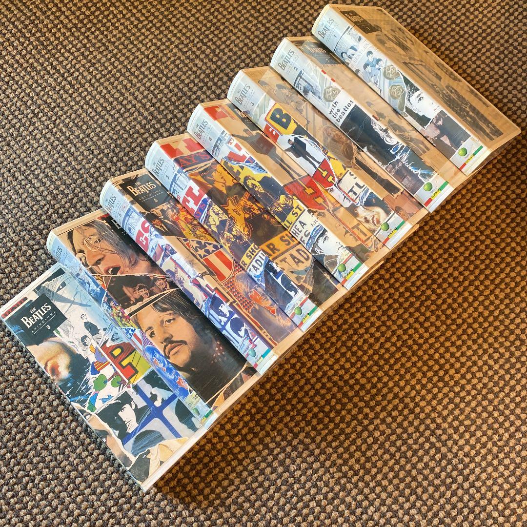 ☆ レア・希少 ☆ VHS ビデオテープ　ザ ・ビートルズ/アンソロジー 全８巻