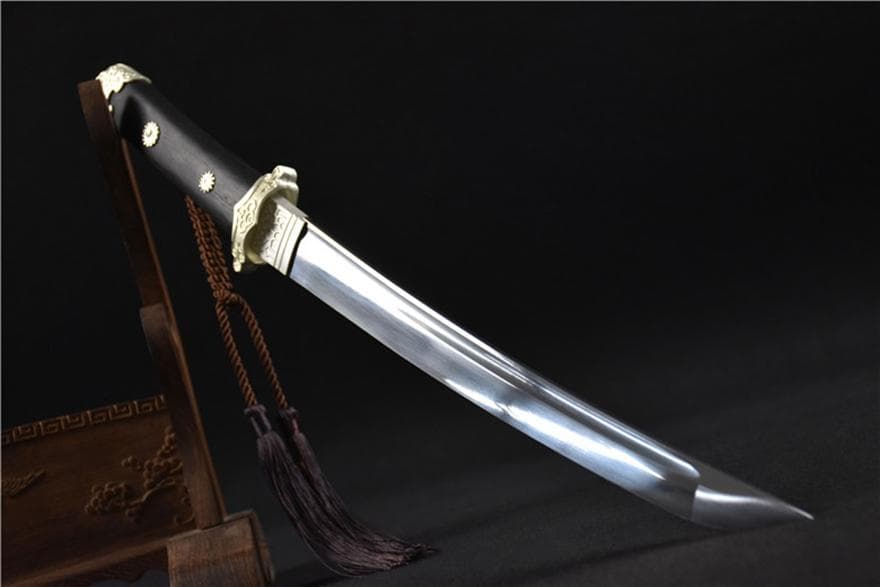 曲げ金のシンプル唐刀 日本刀 模造刀 居合刀