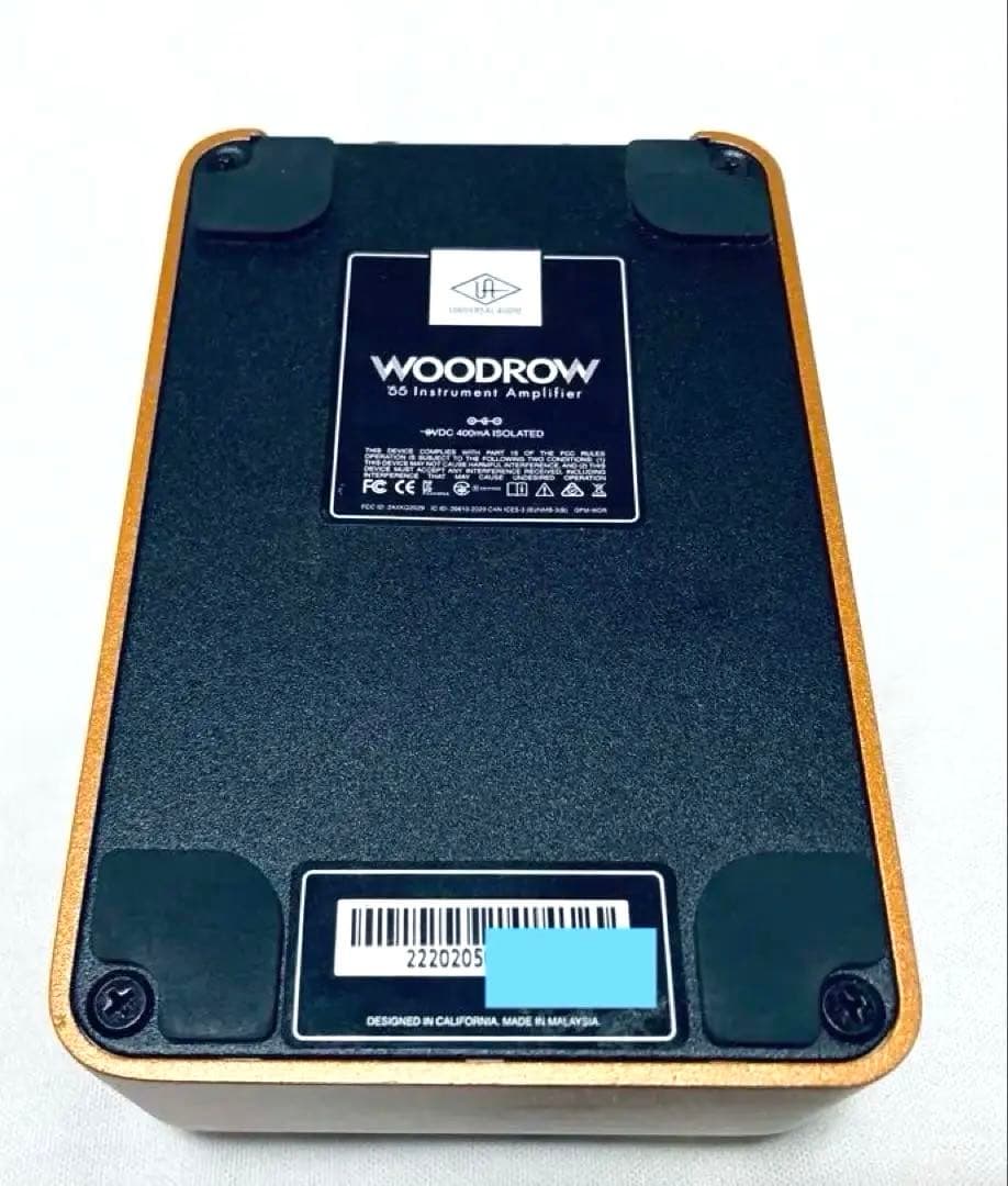 Universal audio UAFX Woodrow 55 動作良好 付属品