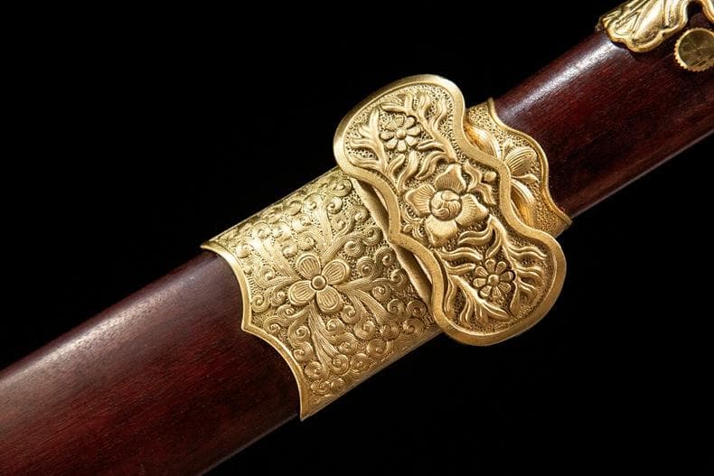 白纓佩刀 模造刀 居合刀 武士道 武具 漢剣 唐刀 龍泉剣 手鍛造打