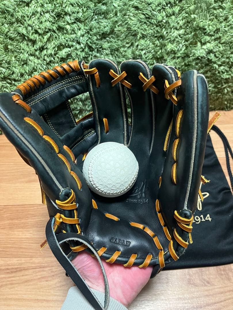 ウィルソンスタッフ デュアル 軟式内野手用87型 　ブラックスーパースキン