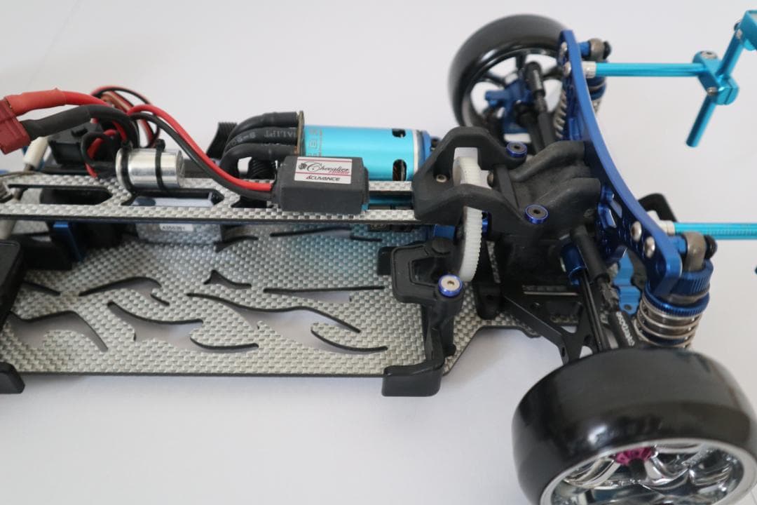 ヨコモ 1/10 RC イマドキSSG OVERDOSEパーツ付 メカ付シャーシ