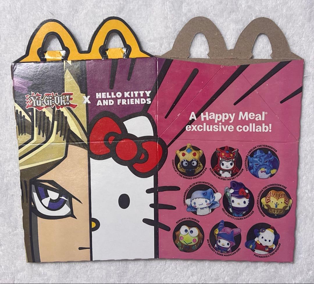 yugioh 遊戯王　ハッピーセット　マクドナルド　サンリオ