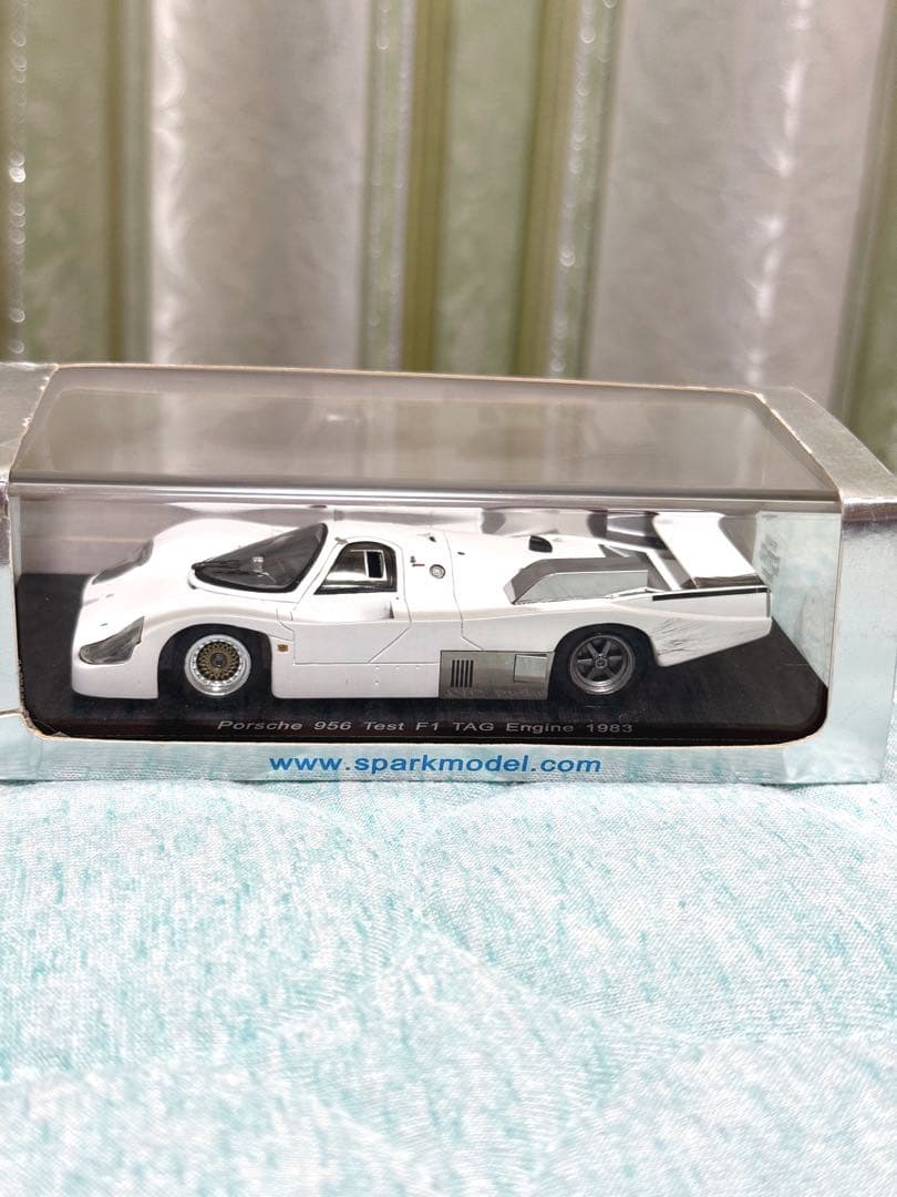 スパークS3410 1/43 ポルシ956 1983TAG ターボ FIテスト