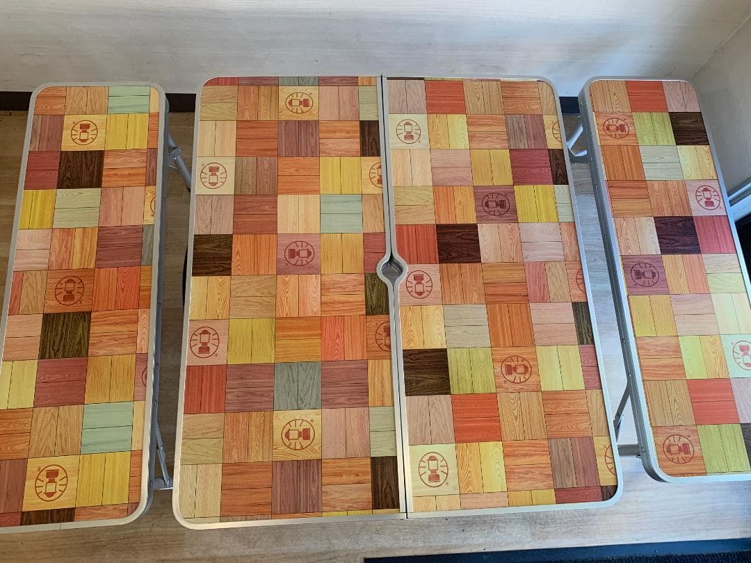 コールマン　ナチュラルモザイク ファミリーリビングセット　美品です。