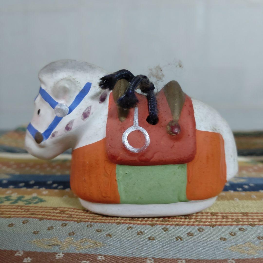 60年くらい前の福馬の土鈴　木箱付き「さくら屋」