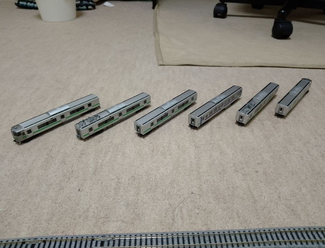 Nゲージ 733系　快速エアポート　6両セット