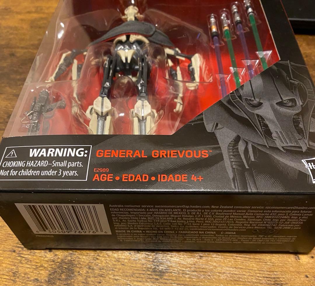 スターウォーズ　ブラックシリーズ　グリーヴァス将軍　未開封品