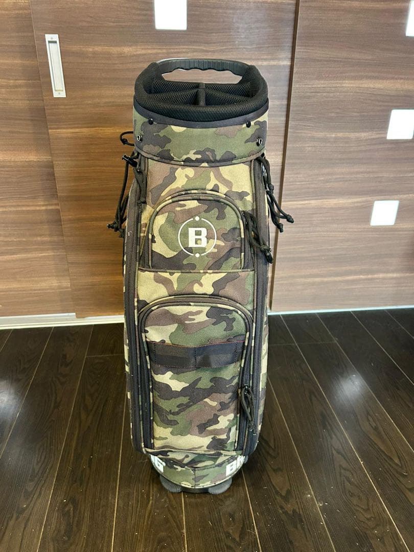 新価格！　BRIEFING ブリーフィング　迷彩カモフラ　ゴルフバック　CR-5