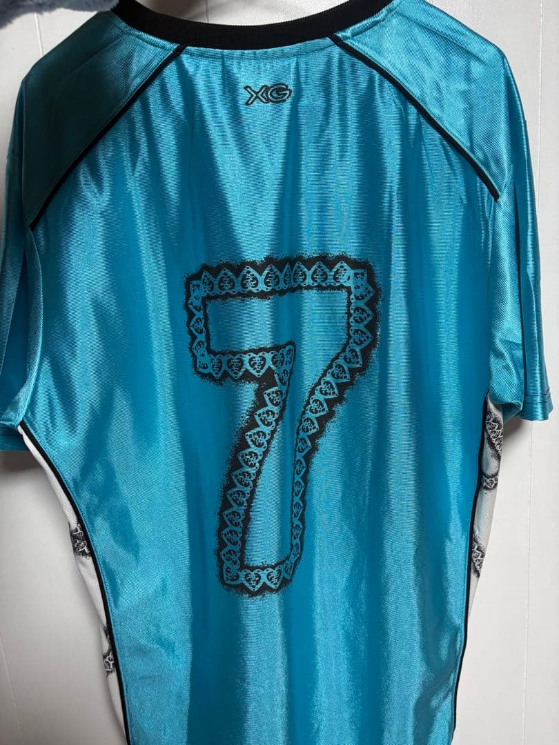 XG × YUEQI QI Football Oversized Tee