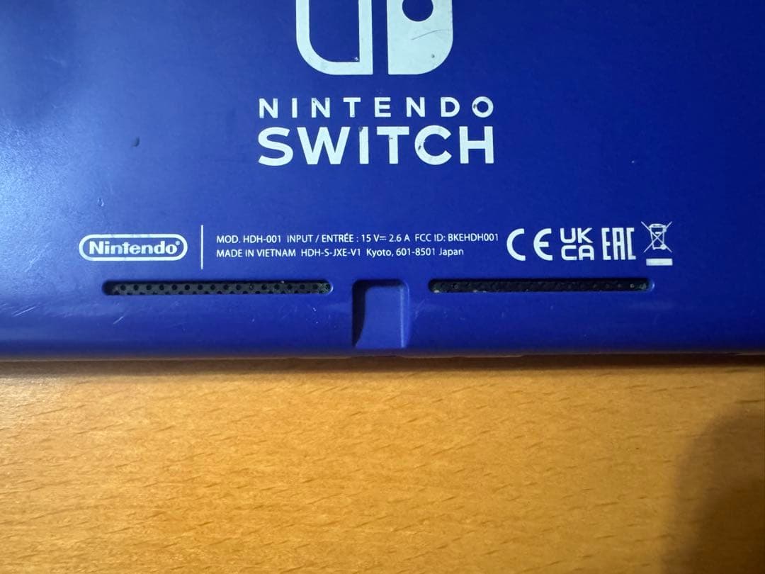 Nintendo Switch Lite ブルー本体のみ　ジャンク品