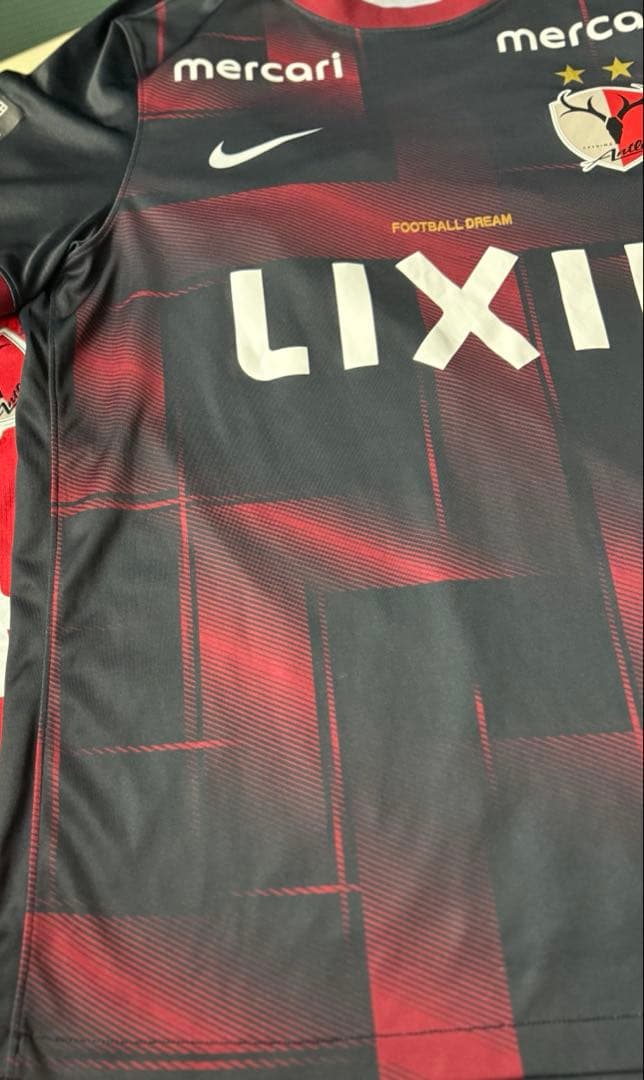 鹿島アントラーズ 知念慶 ブライトン戦 限定ユニフォーム