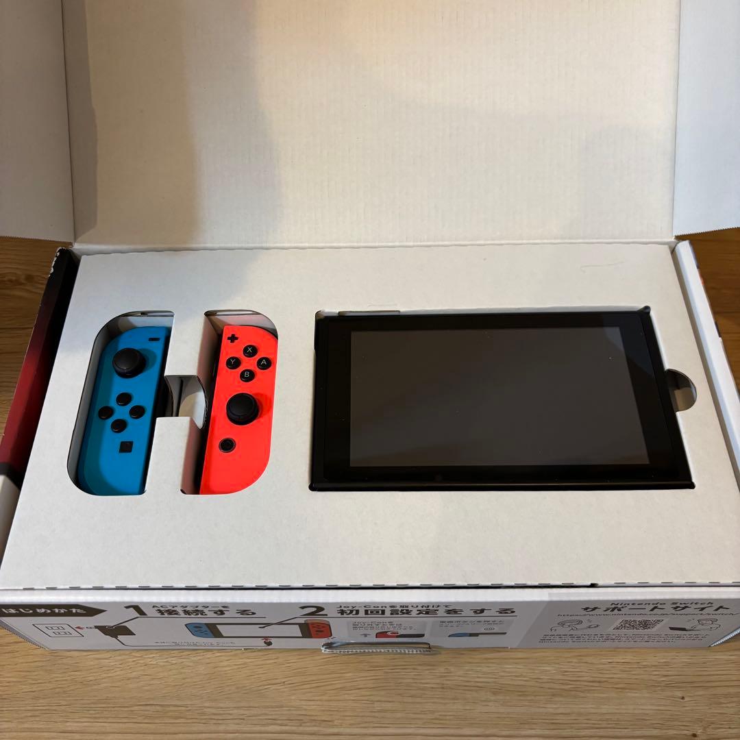 【付属品完備】Nintendo Switch ネオンブルー/ネオンレッド